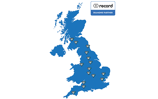 Diamond Partners Map in the UK